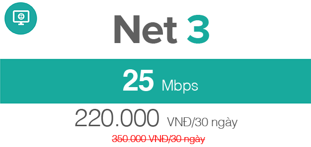 cáp quang Viettel Net 3