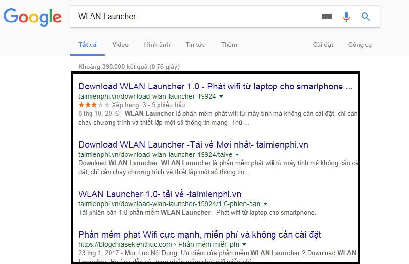 phần mềm phát wifi miễn phí cho laptop
