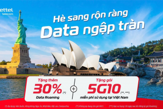 Mừng Đại lễ, chào hè rực rỡ: Viettel tặng ưu đãi kép Data Roaming và Data 5G trong nước