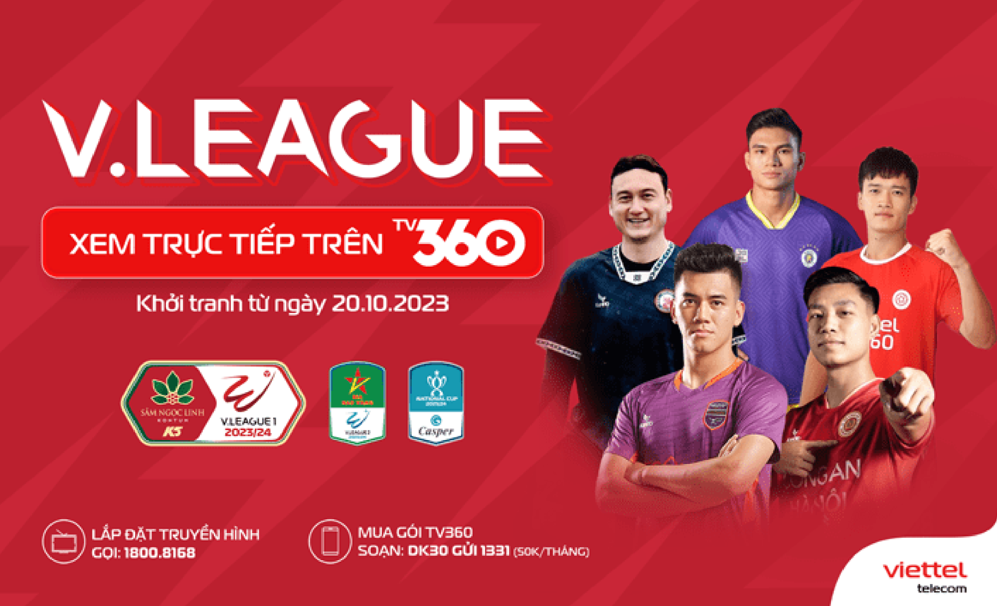 XEM TRỰC TIẾP V-LEAGUE 2023-2024 TRÊN TV360