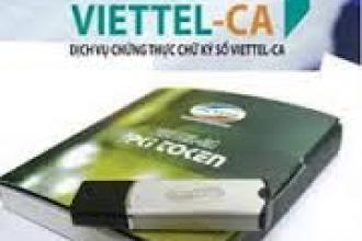 Khuyến mãi dịch vụ chữ ký số Viettel tại Bình Dương