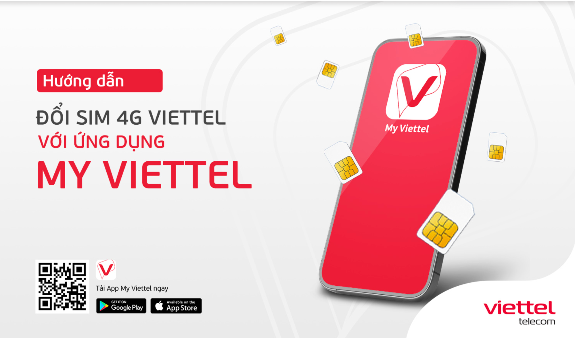 đổi sim 4g trên my viettel