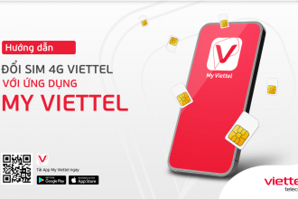 Hướng dẫn đổi sim 4G Viettel trên ứng dụng My Viettel