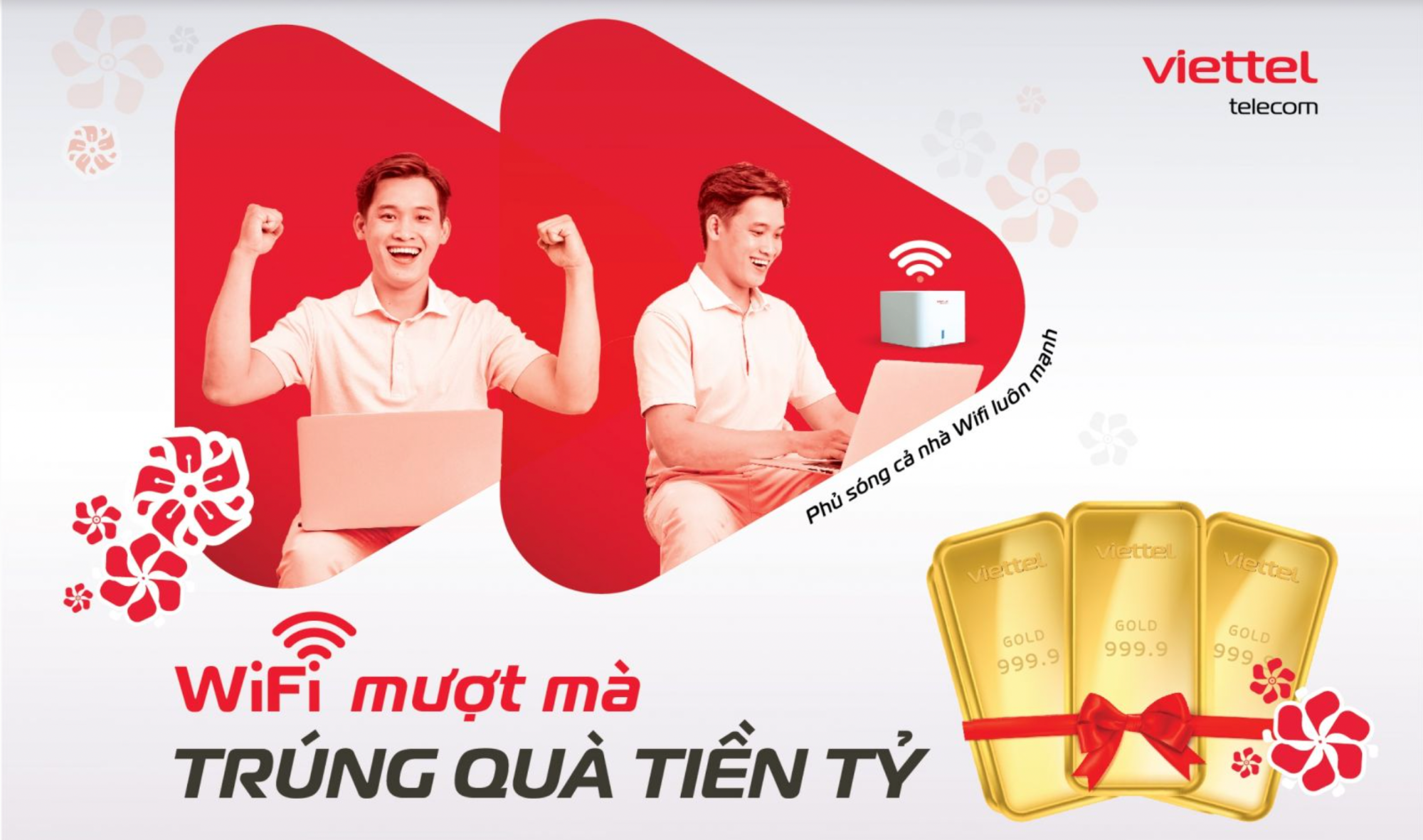 Lắp internet cáp quang Viettel đón Tết